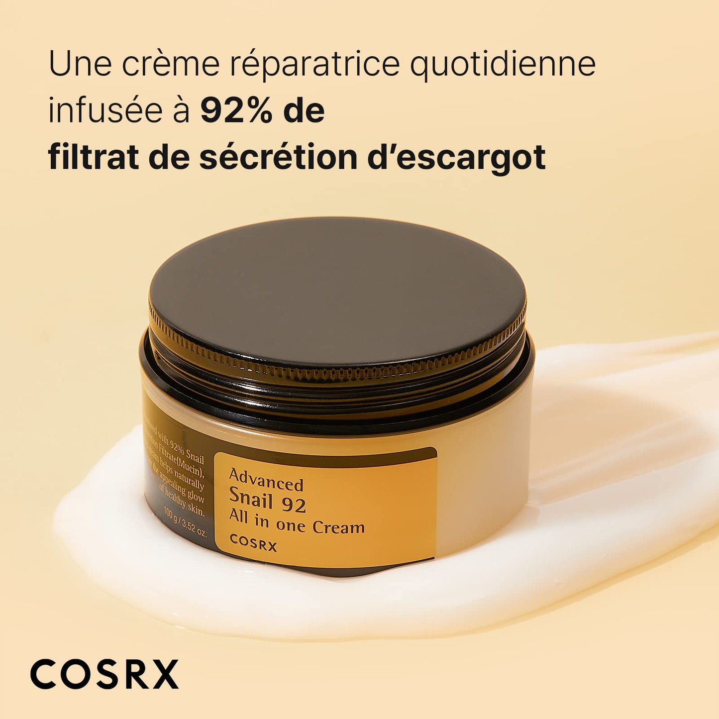 COSRX Crème hydratante Advanced Snail 92 All in One Cream