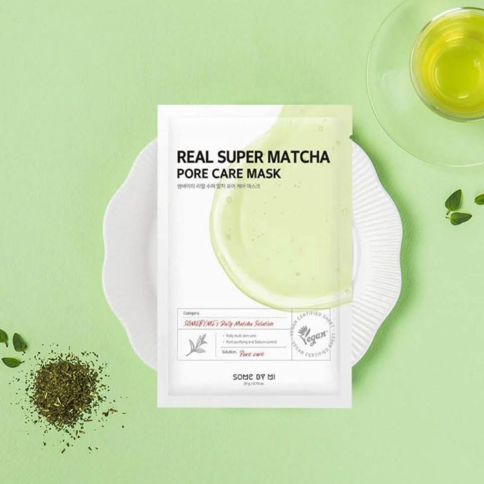 SOME BY MI Real Super Matcha Pore Care Mask