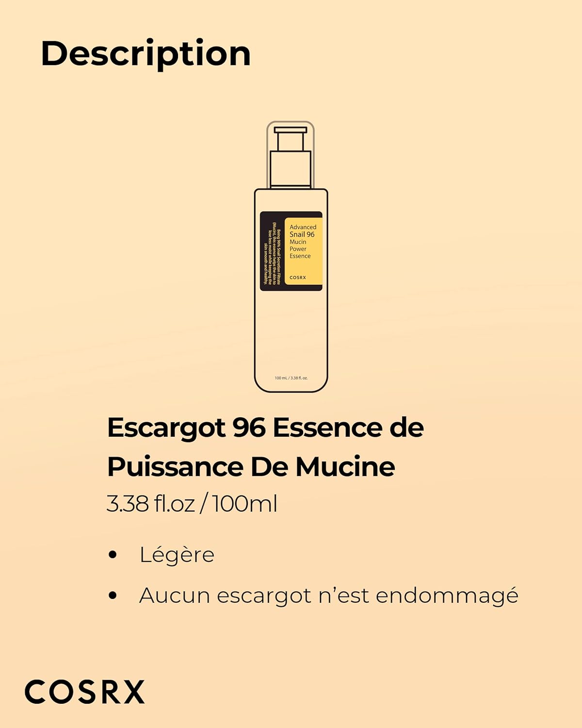 COSRX  Advanced Snail 96 Mucin Power essence